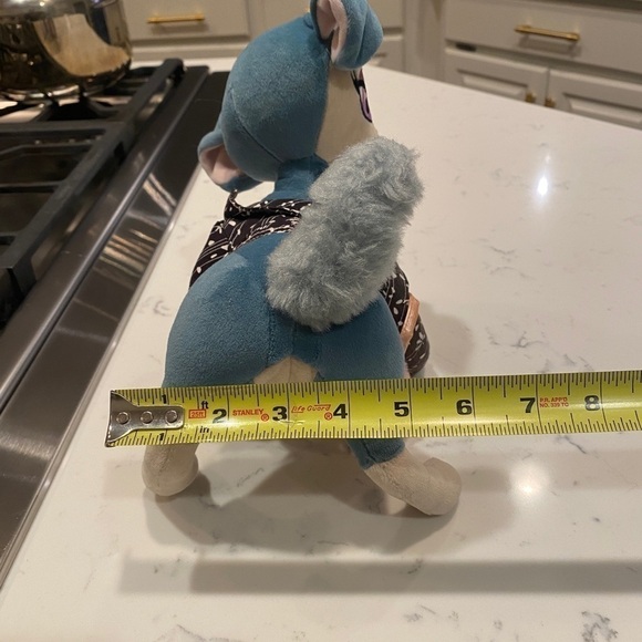 Bratz Petz Blue Puppy Dog Poseable Bendable Limbs Big Eye Plush with Cute Jacket - Picture 14 of 14